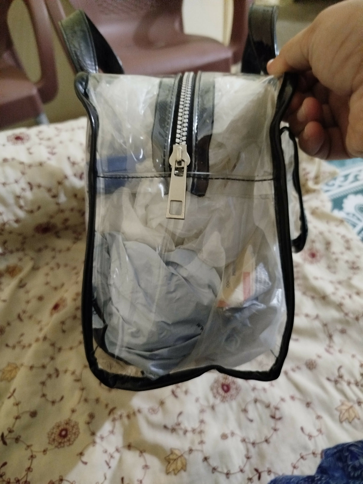 Primark | Clear MakeUp Vanity Case | Women Bags | XLarge | Preloved