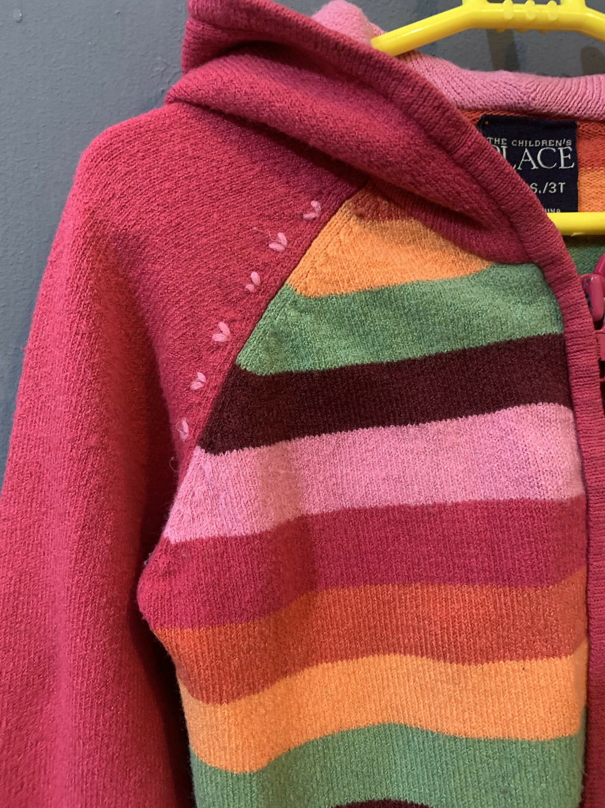 Kids Hoodie | Kids Winters | Girls Tops & Shirts | 2 to 3 Yrs | Worn Once