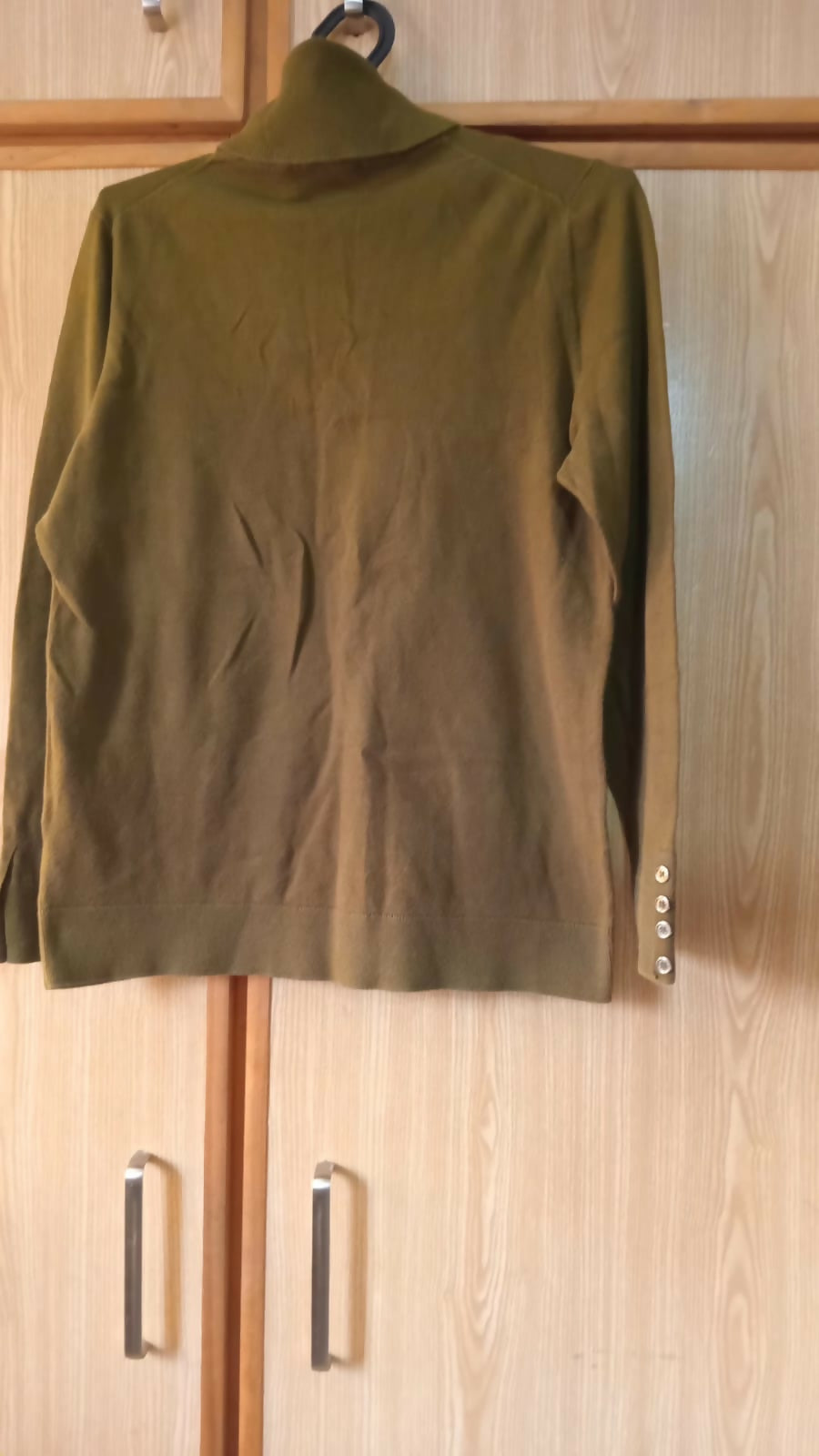 Turtle Neck Shirt | Women Tops & Shirts | Olive Green | Small | New