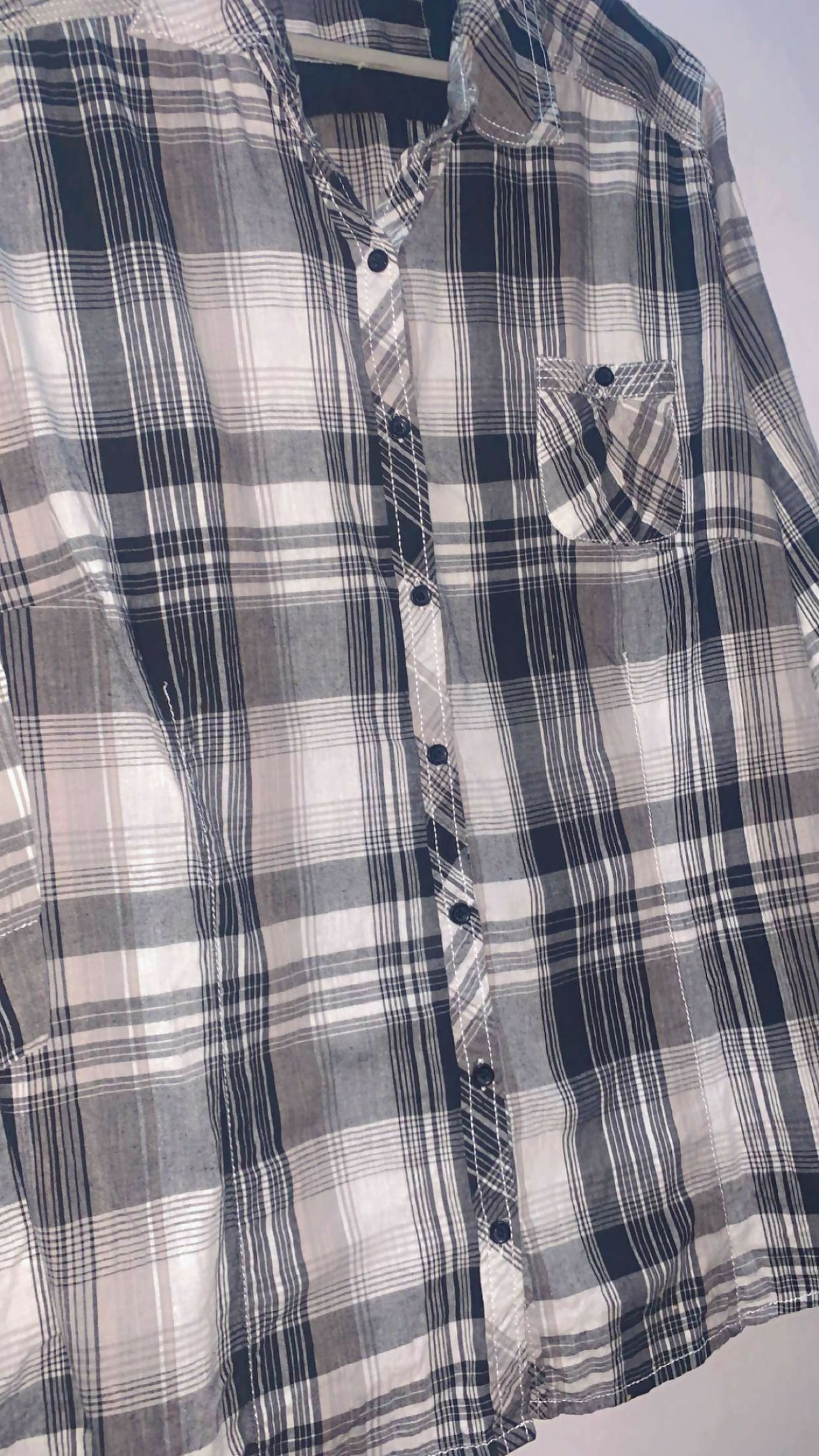 Black Button Down | Women Tops & Shirts | Large | Preloved