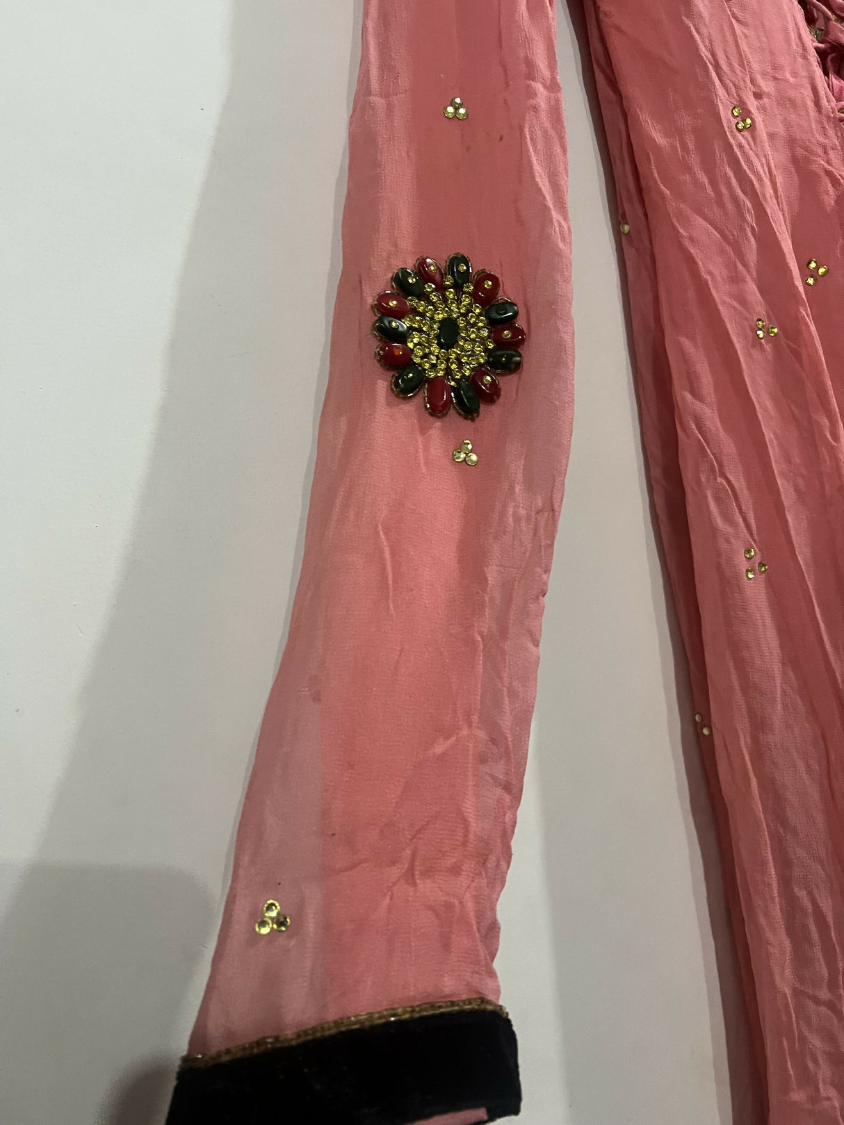 Beautiful Fancy Pink Maxi | Women Frocks & Maxis | Medium | Preloved