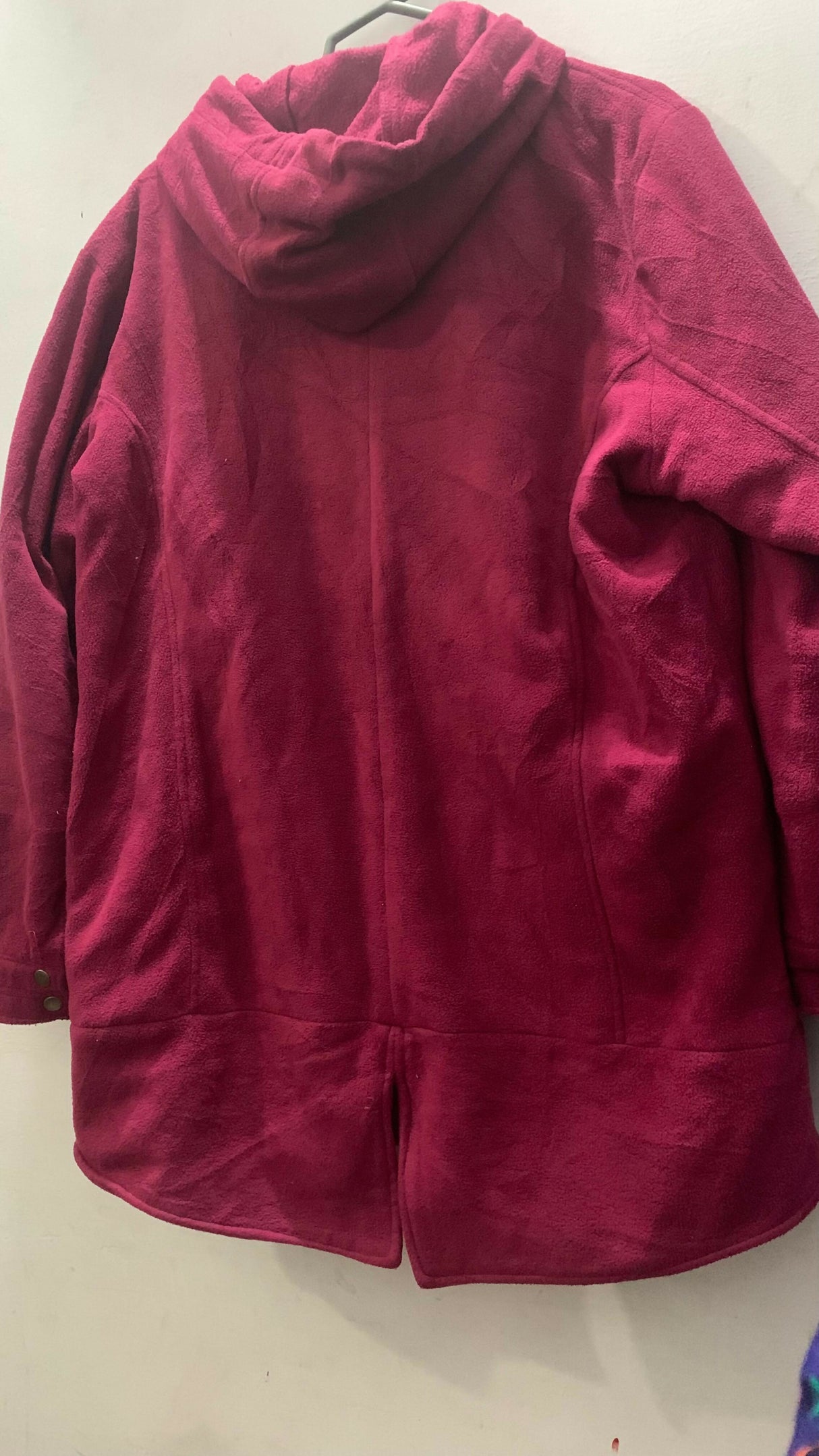 Pink Coat With Cap | Women Sweaters & Jackets | Medium | Preloved