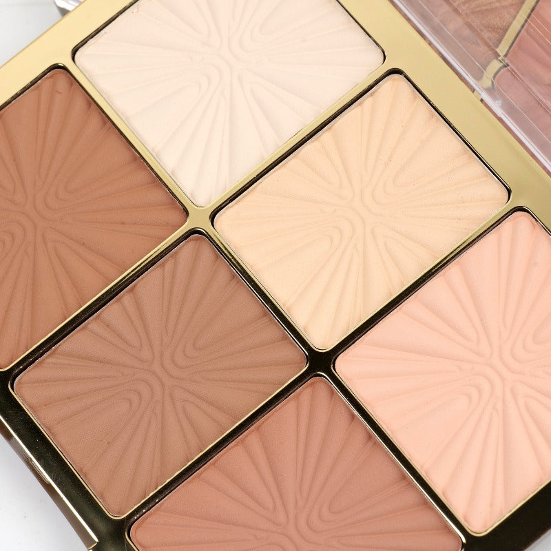 Buy Missrose 6 color European Style Arch Face Palette in Pakistan