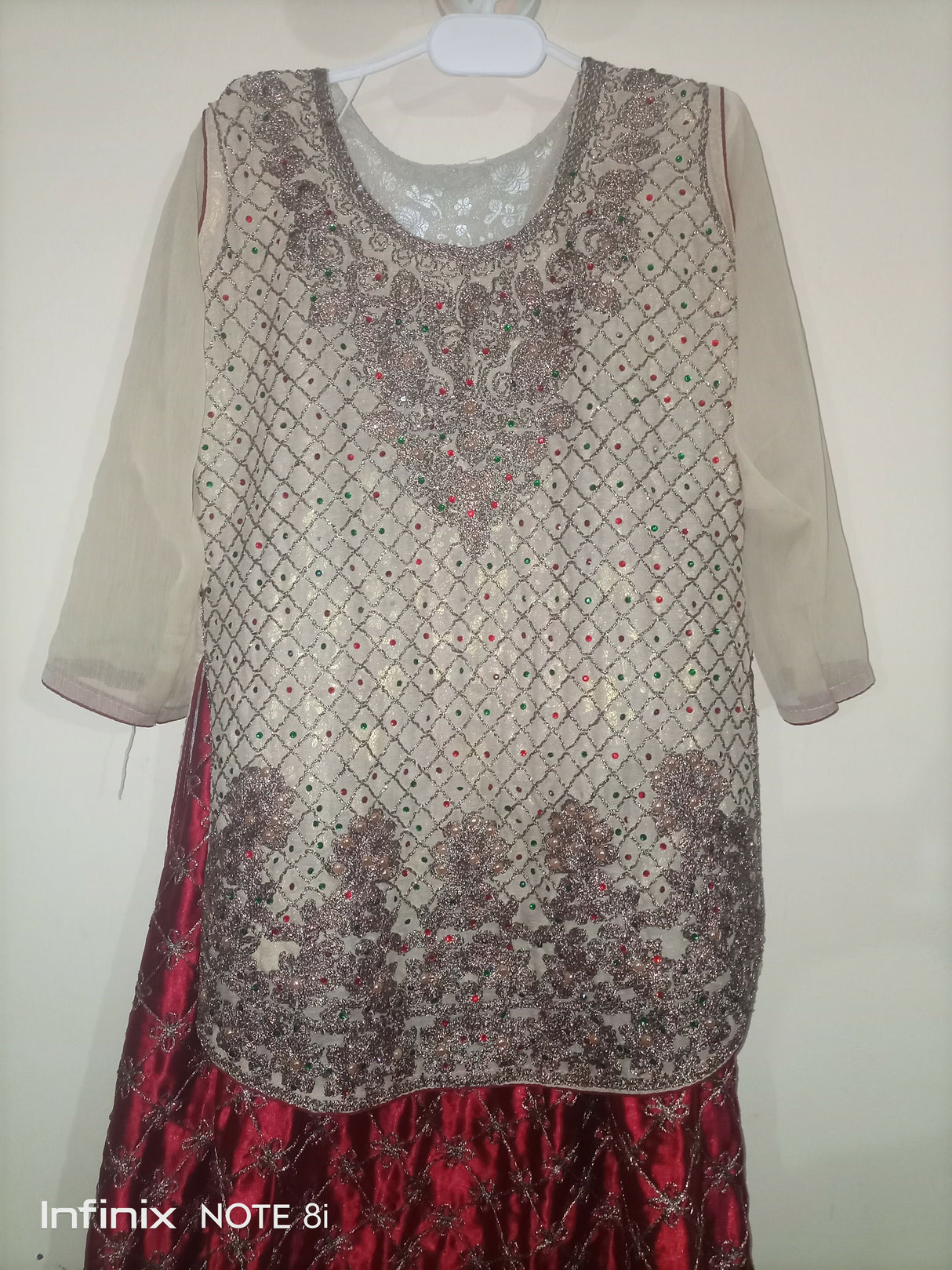 Girls Lehnga Suit | Girls Shalwar Kameez | Size : 26 | Worn Once