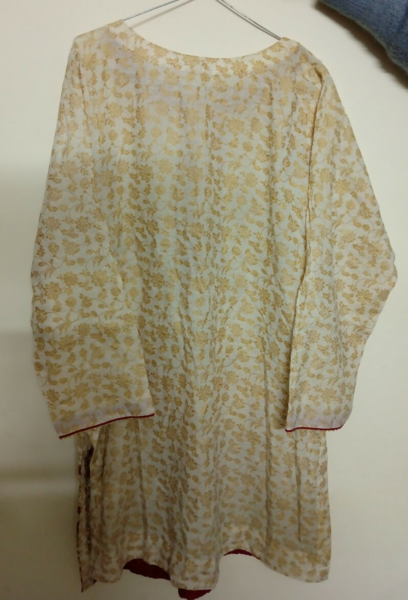 Bonanza Satrangi | Women Branded Kurta | Large | Preloved