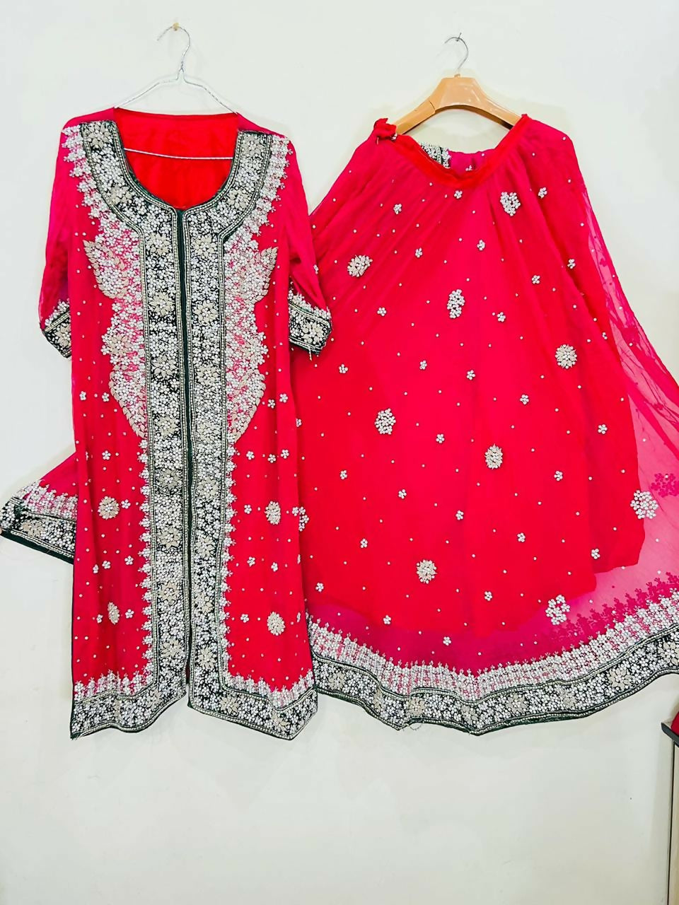 Red Bridal Lehnga | Women Bridals | Medium | Worn Once