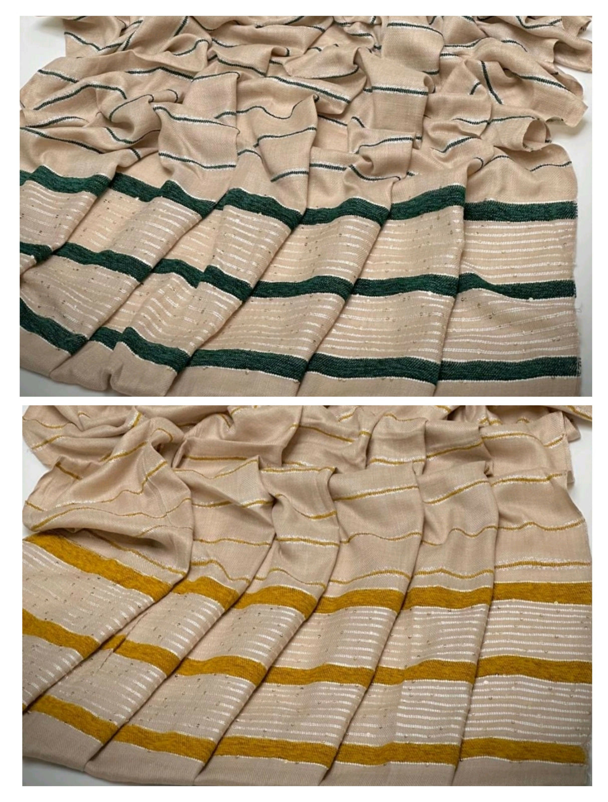 Pack of 2 Shawls | Jacquard Pashmina Wool Shawl | Women Accessories | Brand New