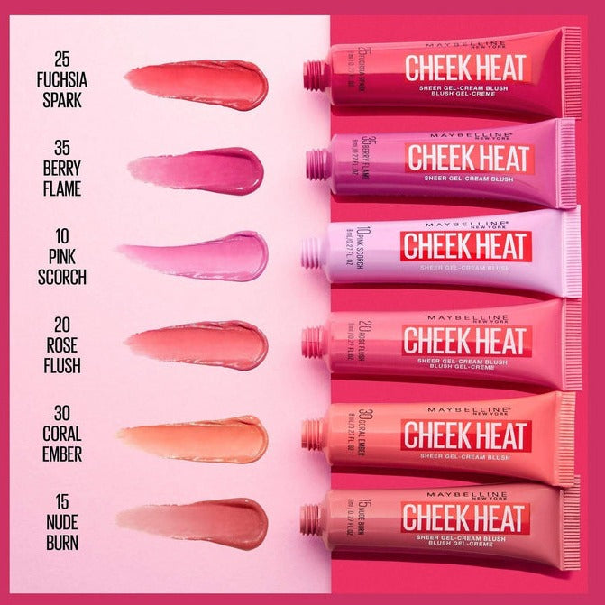 Buy Maybelline Cheek Heat Gel Cream Blush in Pakistan