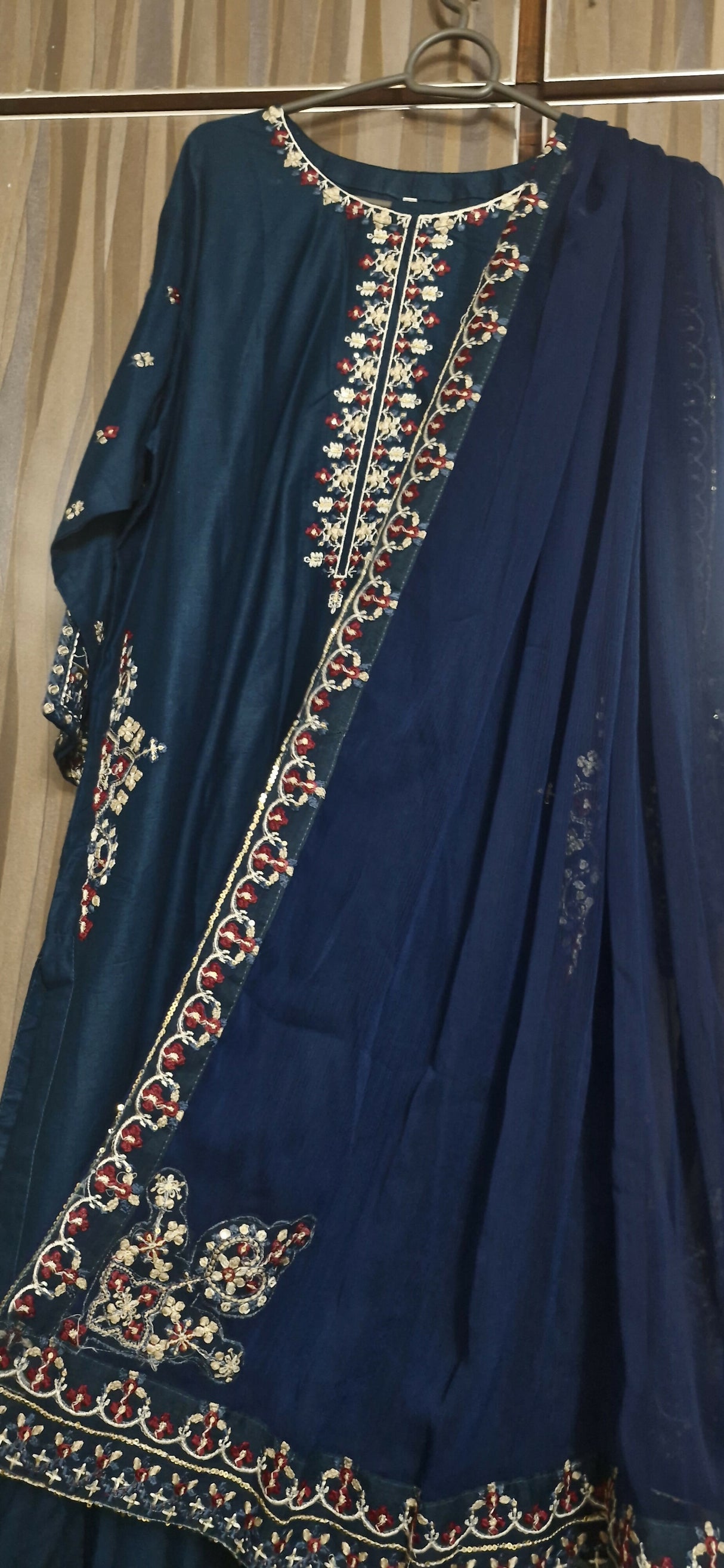 Teal Blue 3PC | Women Branded Formals | Medium to Large | New