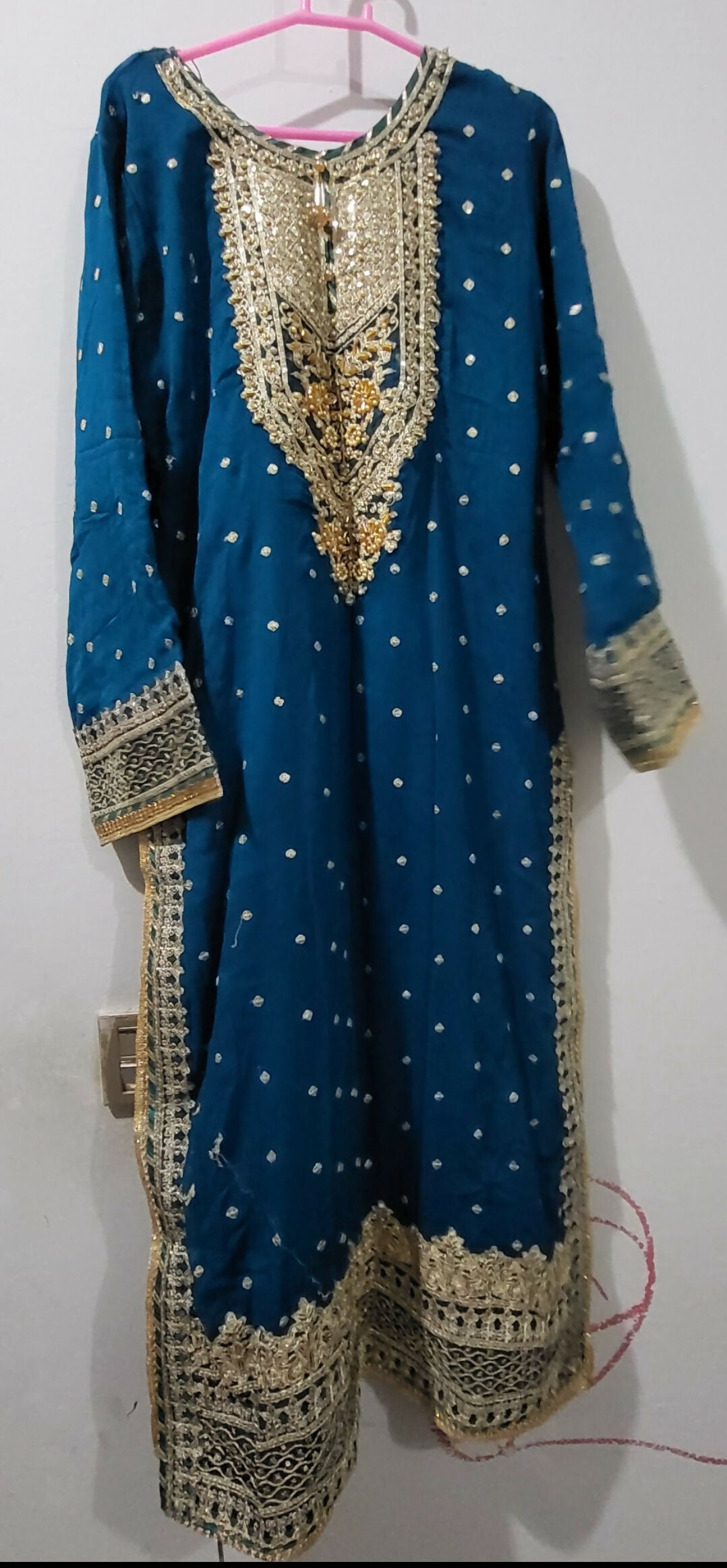 Sharara Set | Women Locally Made Formals | Medium | Worn Once