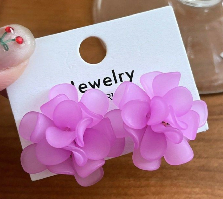 Pack of 7 pairs of earrings & flower stud (752-909) | Women Jewelry | Earrings | New