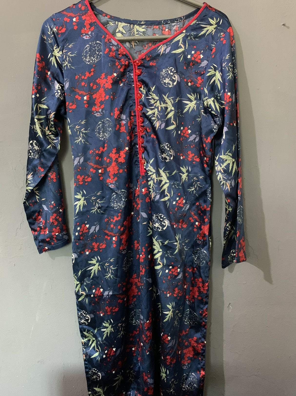 Silk Kurta | Women Locally Made Kurta | Small | New