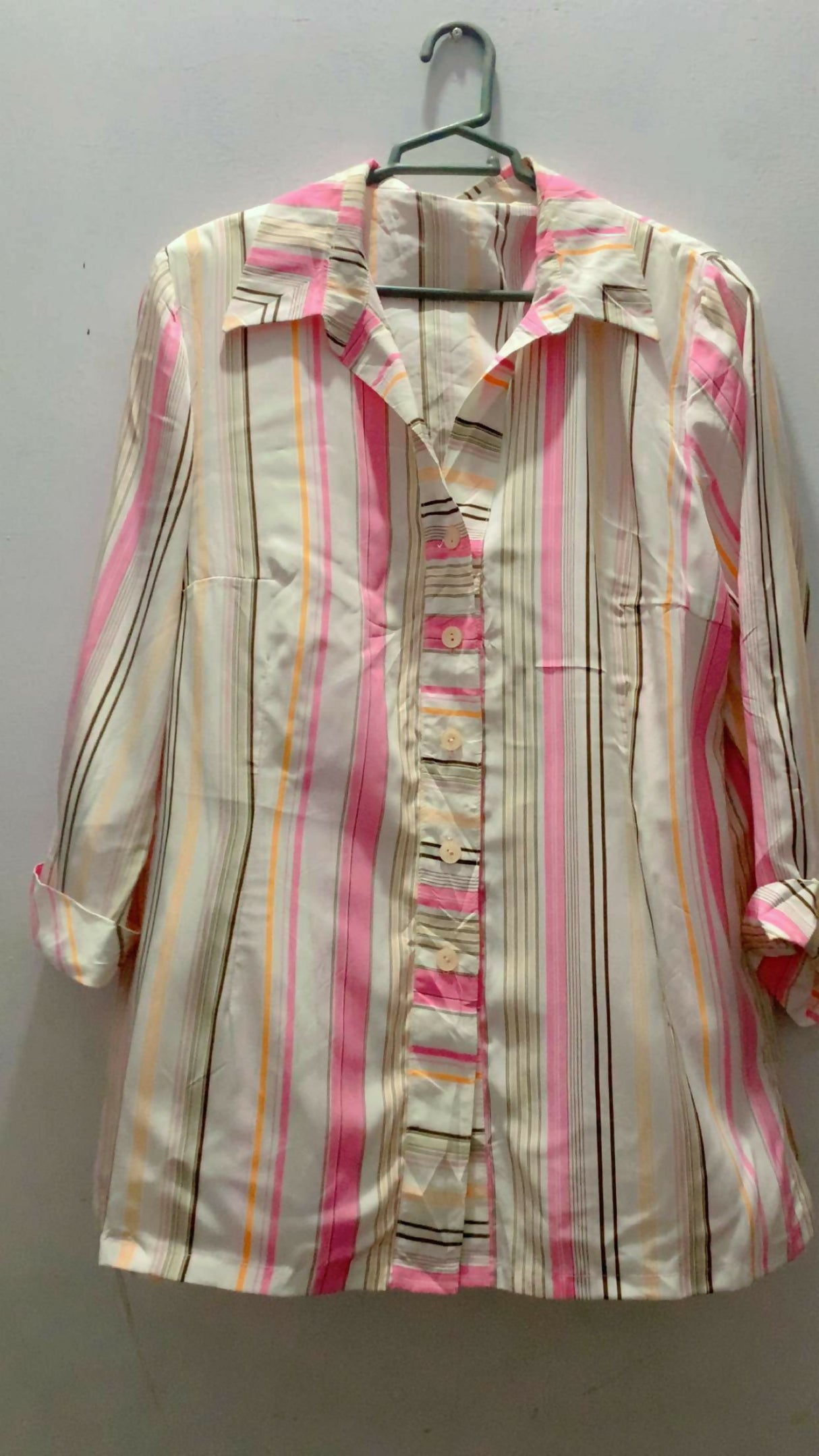 Pastel Pink stylish Western Top | Women Tops & Shirts | Large | Preloved