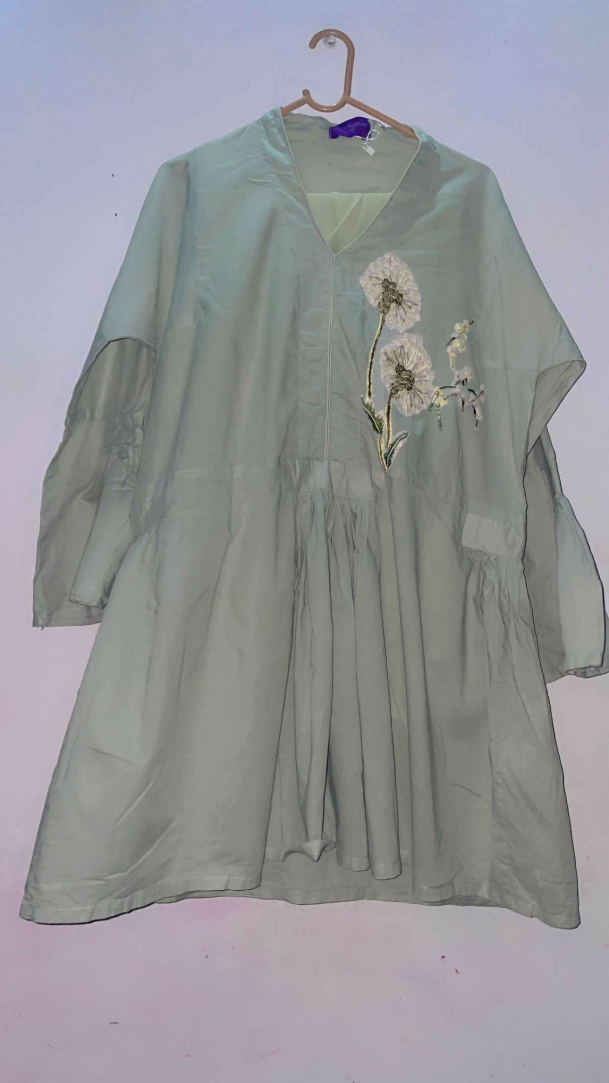 Sana Safinaz | Women Branded Kurta | Large | Green | Preloved