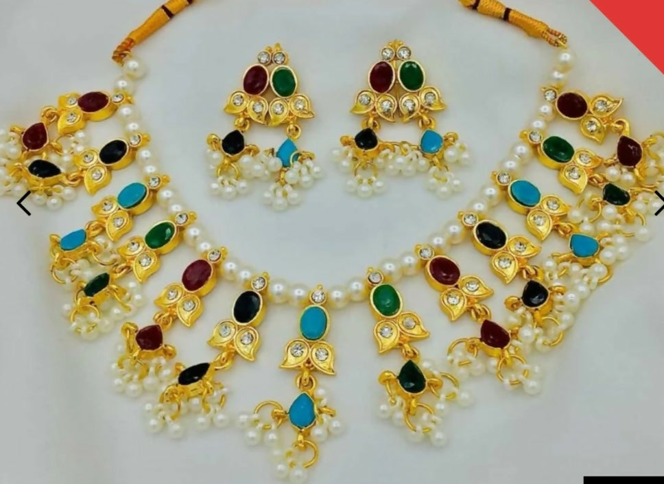 Beza/Saru Collar Necklace set-029 | Women Jewelry | Wedding Jewelry & Sets | Brand New