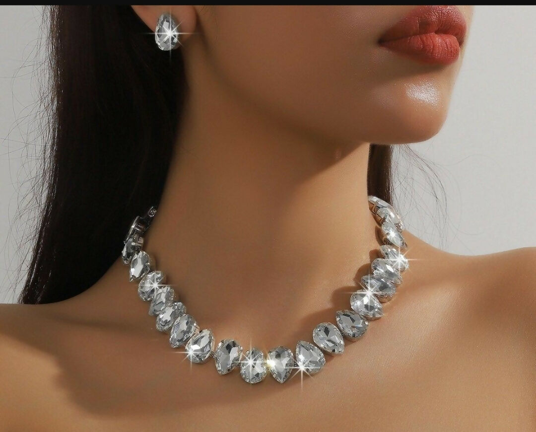Imp Tear Necklace Set-00116 | Women Jewelry | Wedding Jewelry & Sets | Brand New