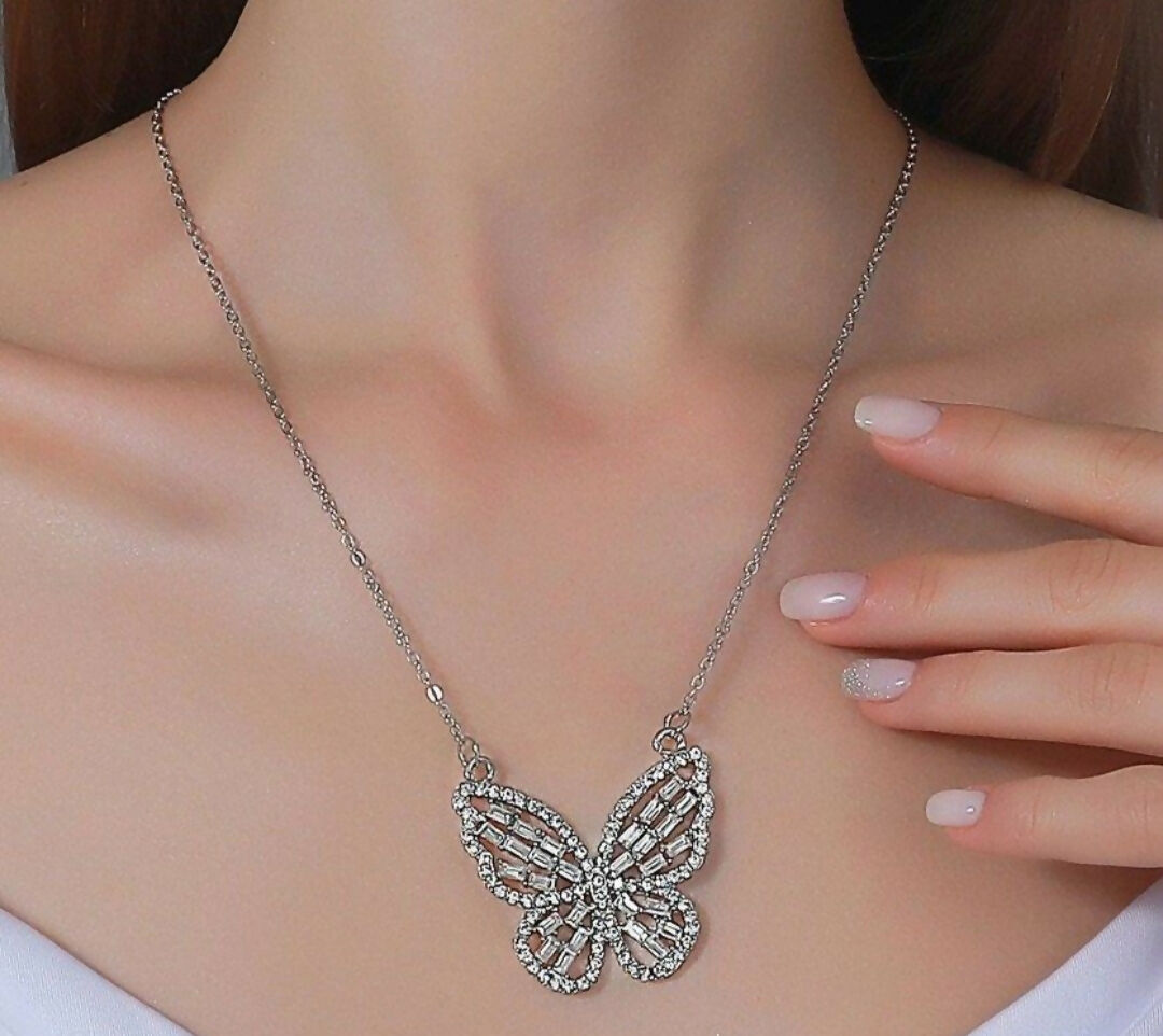 Butterfly Necklace-271 | Women Jewelry | Necklaces & Pendants | Brand New