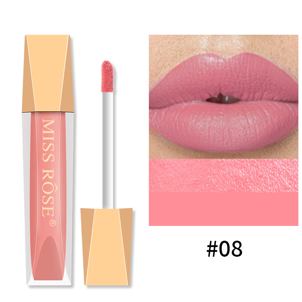 Buy Miss Rose Pack Of 4 Lip Gloss Velvet Matte Glaze in Pakistan
