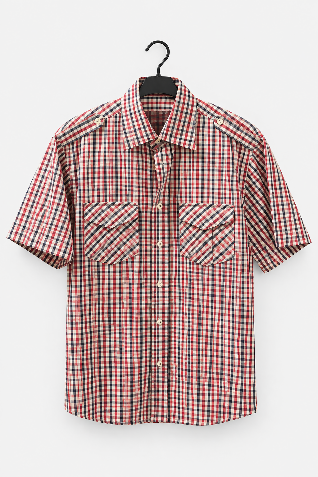 Fifth Avenue | Men Shirts & Tops | Red & White | Medium | Preloved