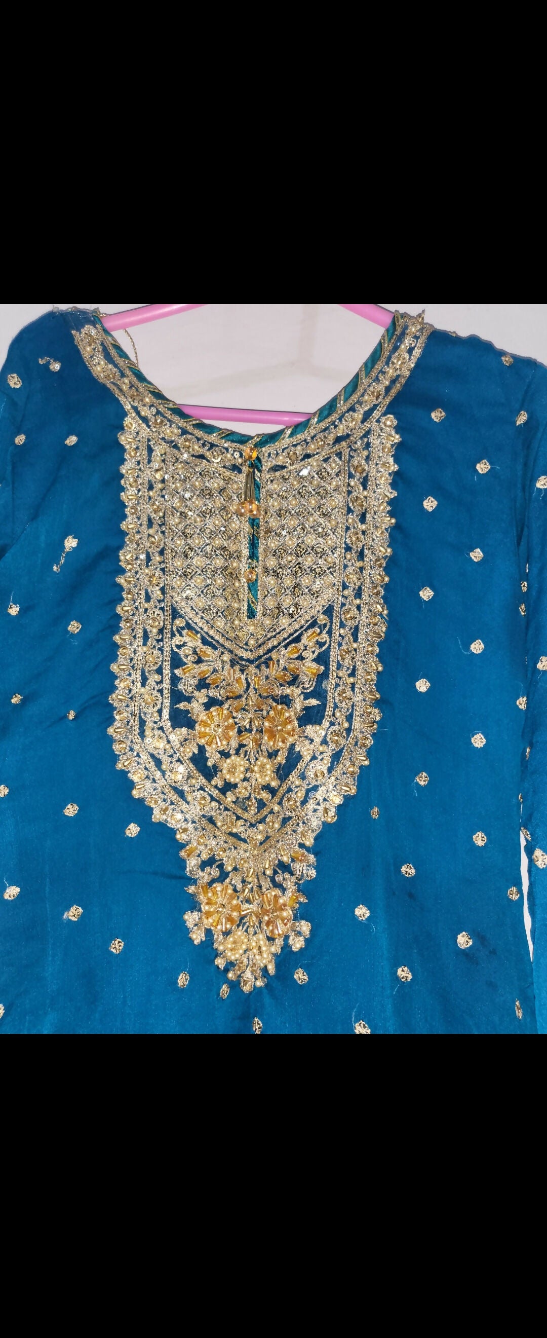 Sharara Set | Women Locally Made Formals | Medium | Worn Once