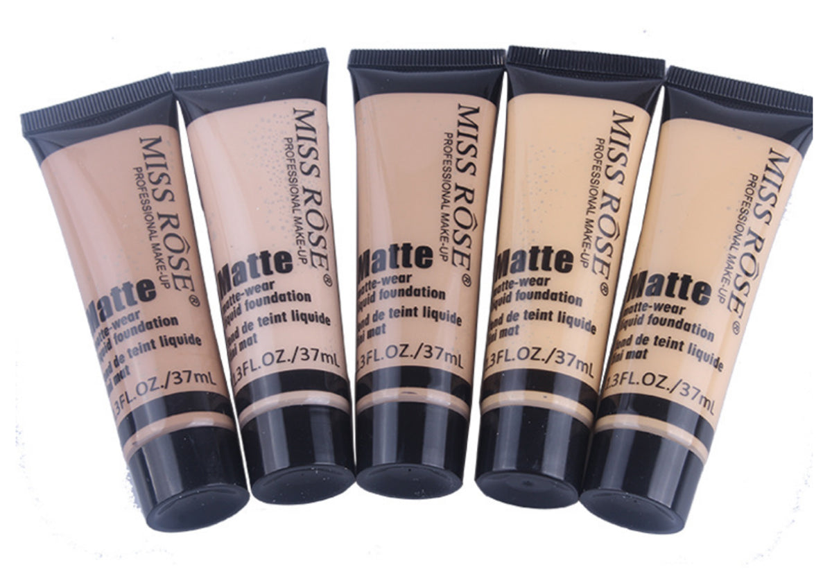 Buy Miss Rose Long Lasting Liquid Full Skin Coverage Soft Matte Foundation 37 - Ml in Pakistan
