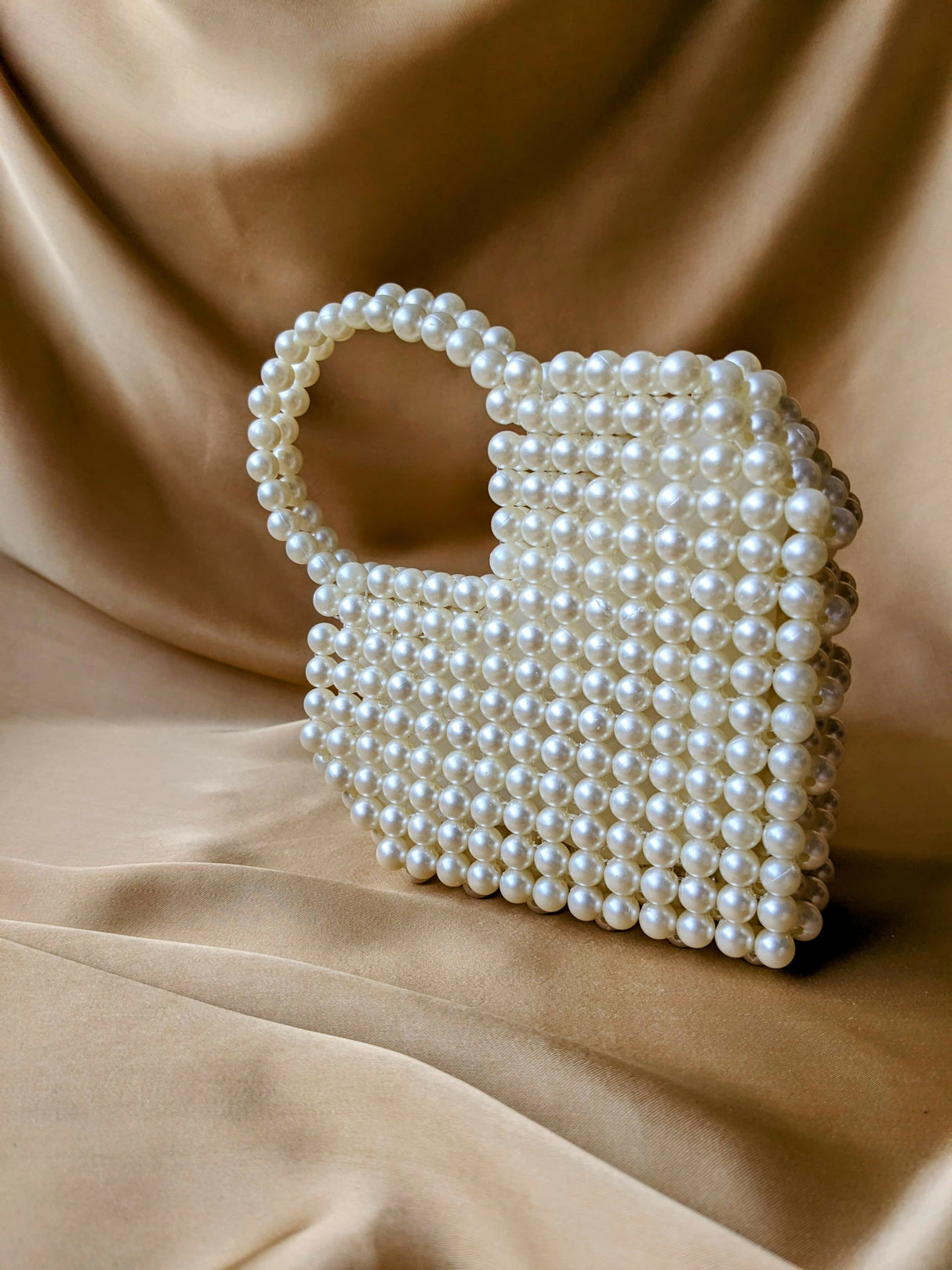 Pearls Beaded Bag | Women Bags | Size : 6x2 | New