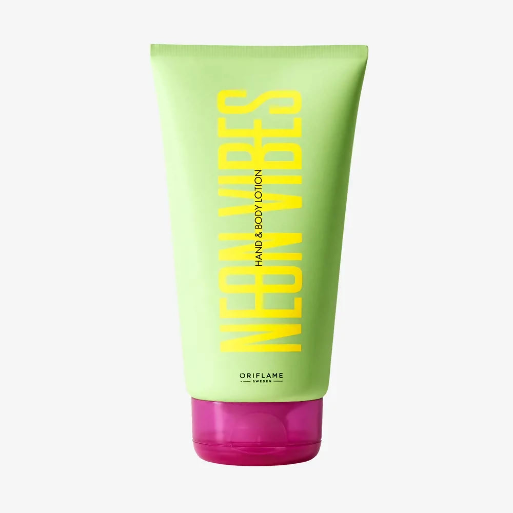 Oriflame | Neon Vibes Hand & Body Lotion | Women Beauty Skincare | 150 ml | Brand New