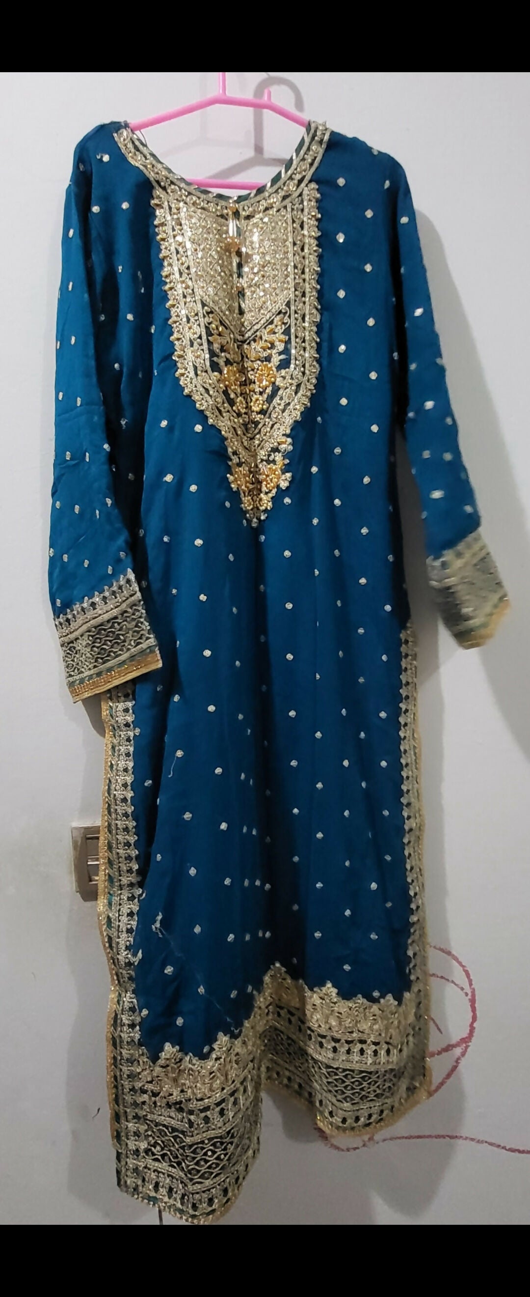 Sharara Set | Women Locally Made Formals | Medium | Worn Once