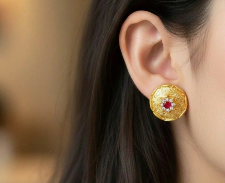 Round Tops-00306 | Women Jewelry | Earrings | Brand New