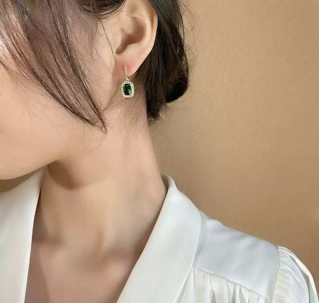 Square Drop Earrings-00691 | Women Jewelry | Earrings | Brand New