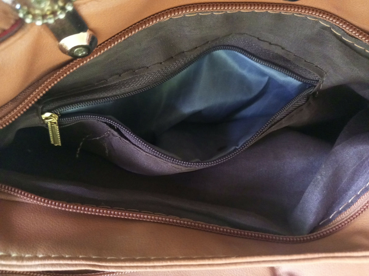 Brown Hand Bag | Women Bags | Medium | Worn Once