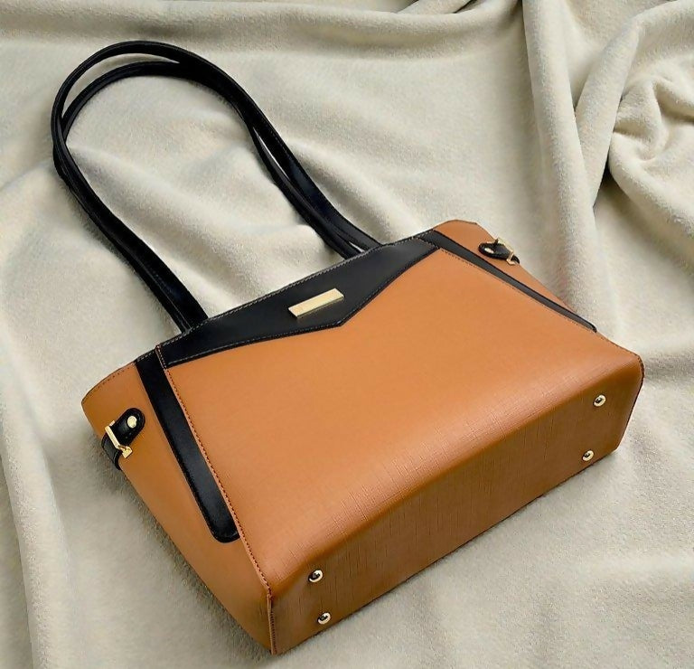 Verona Contrast Tote Bag (00067-00068) | Women Bags | Large | Brand New