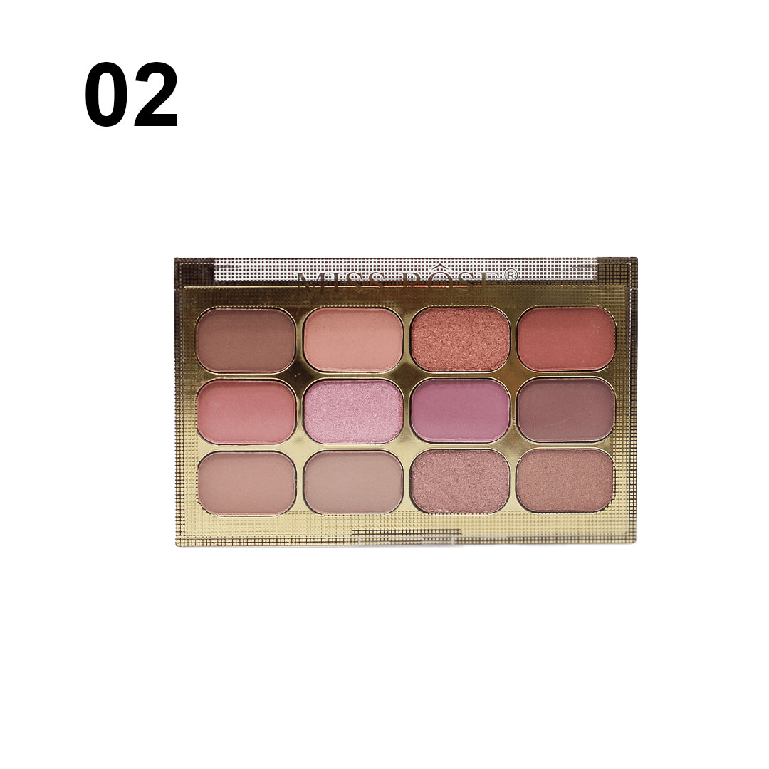 Buy Missrose12 color eye palette in Pakistan