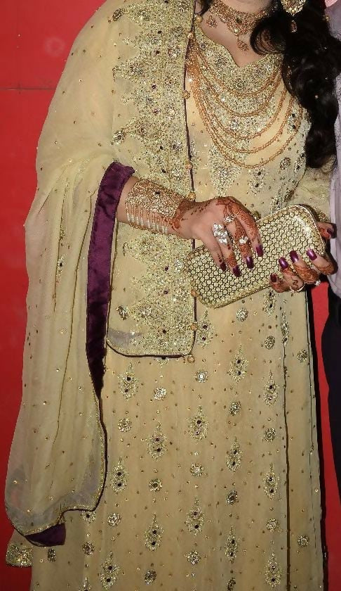 Glorious Heavy Bridal Suit | Women Bridals | Large | Worn Once