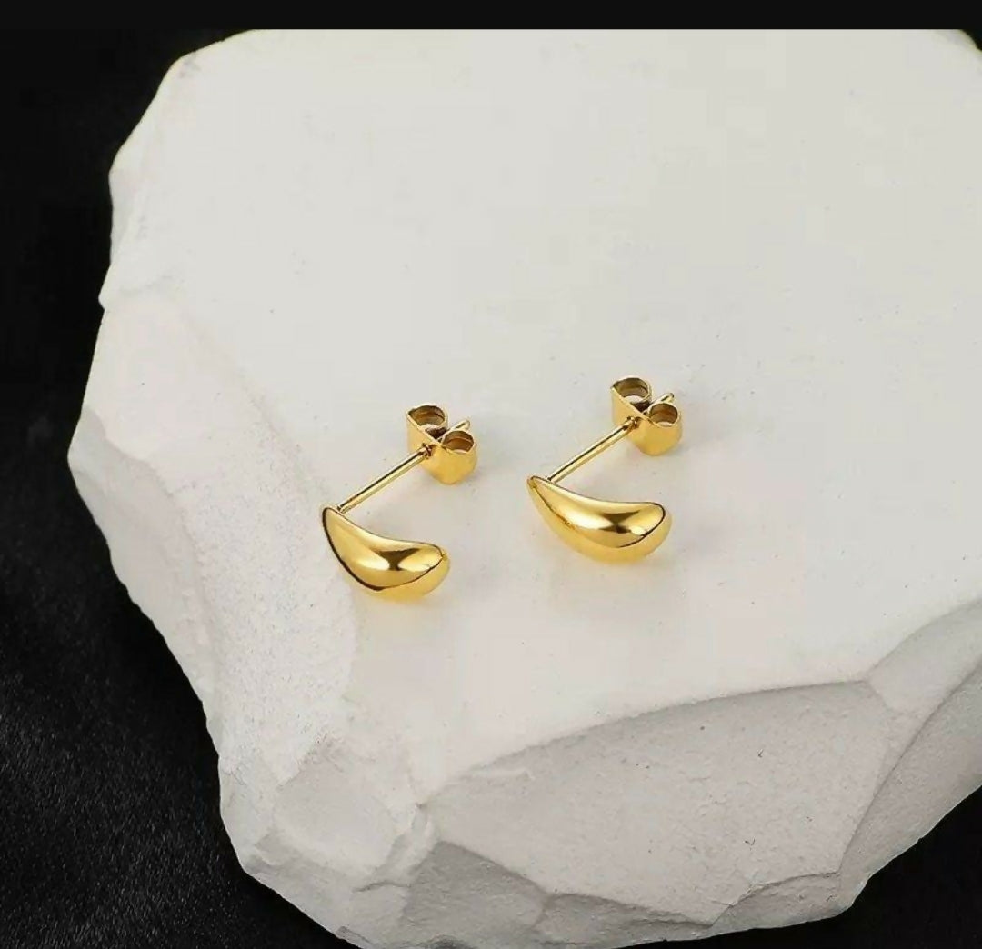 Puffy Teardrop Tops-01056 | Women Jewelry | Earrings | Brand New