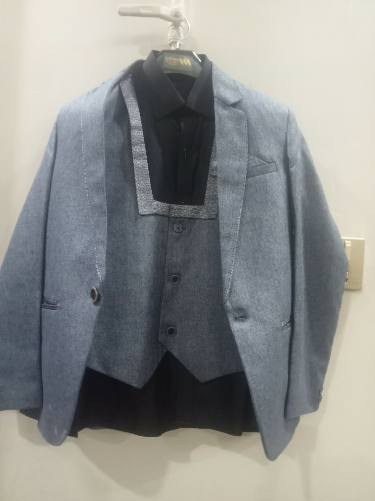 Grey Pant Coat | Kids Tops & Shirts | 10 to 11 Yrs | Worn Once