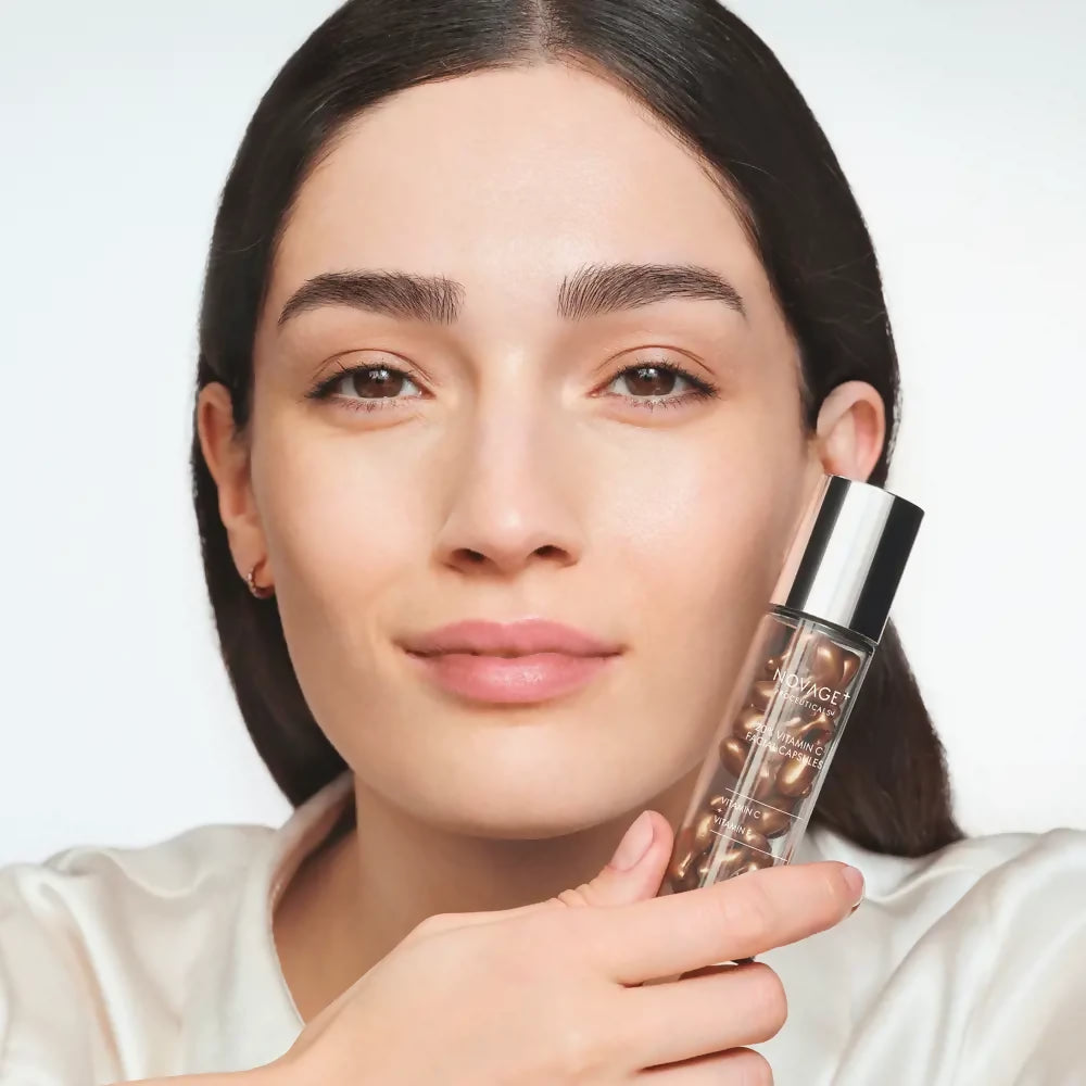 Oriflame | Novage+ Proceuticals 20% Vitamin C Facial Capsules | Women Beauty Skincare | Face | 30 pcs | Brand New