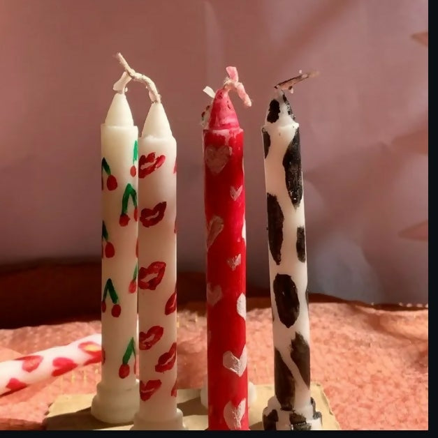 Painted Candles | For Your Home | Home & Decor | New