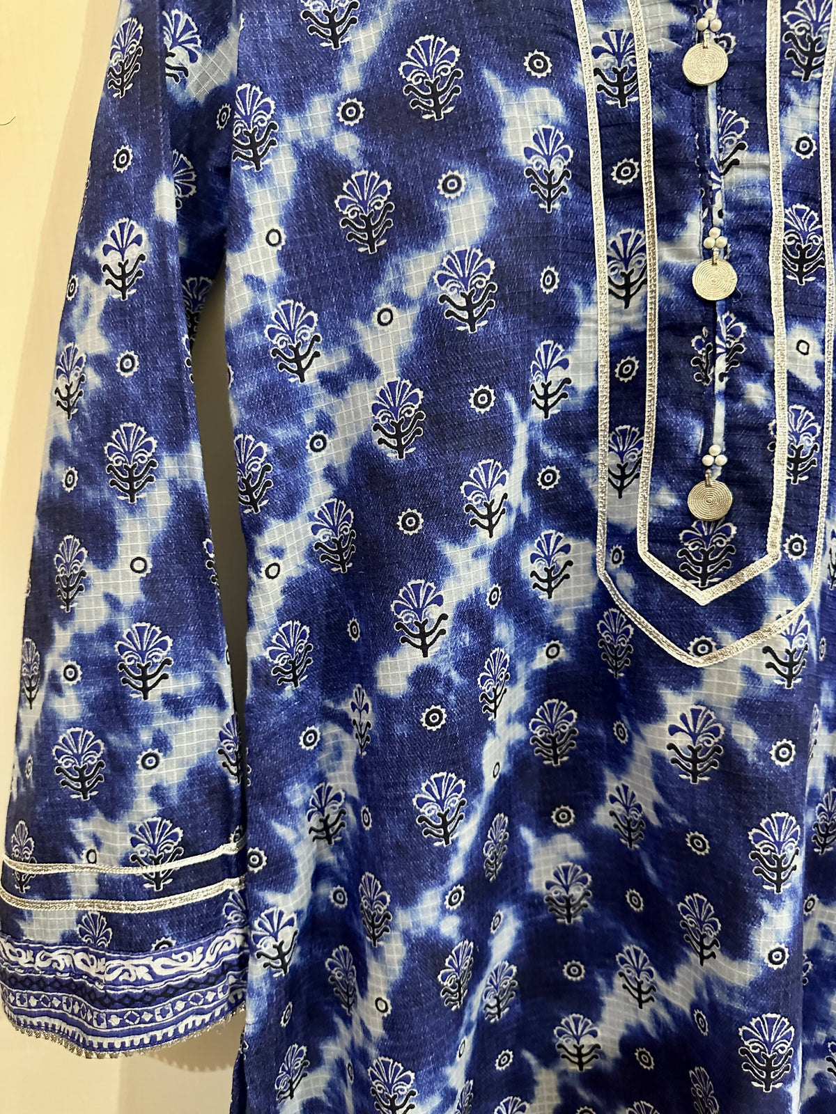Zellbury | Women Branded Kurta | Blue | Small | Worn Once