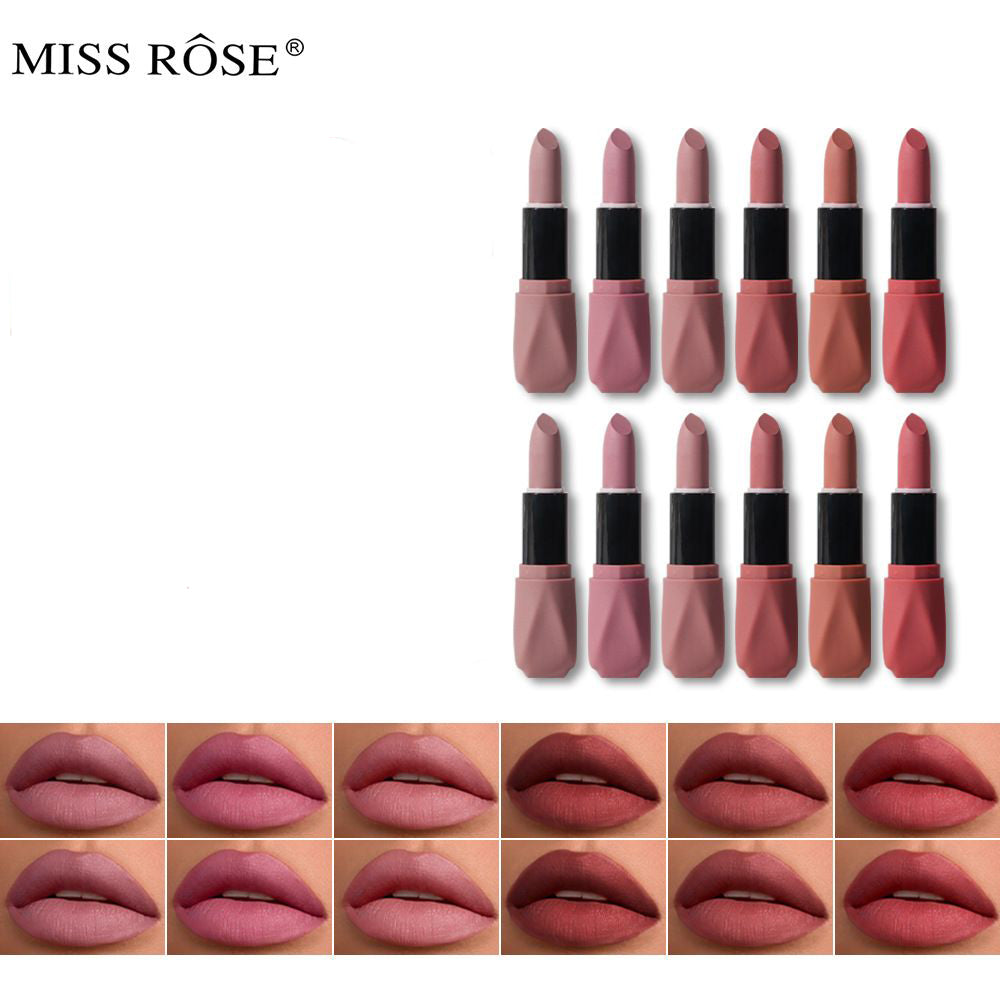 Buy Miss Rose Pack Of 06 Matt Lipstick For Women in Pakistan