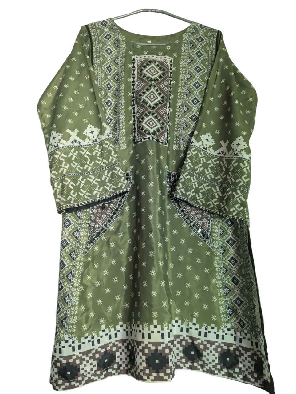 2 PC Georgette Suit | Women Locally Made Kurta | Small | Worn Once
