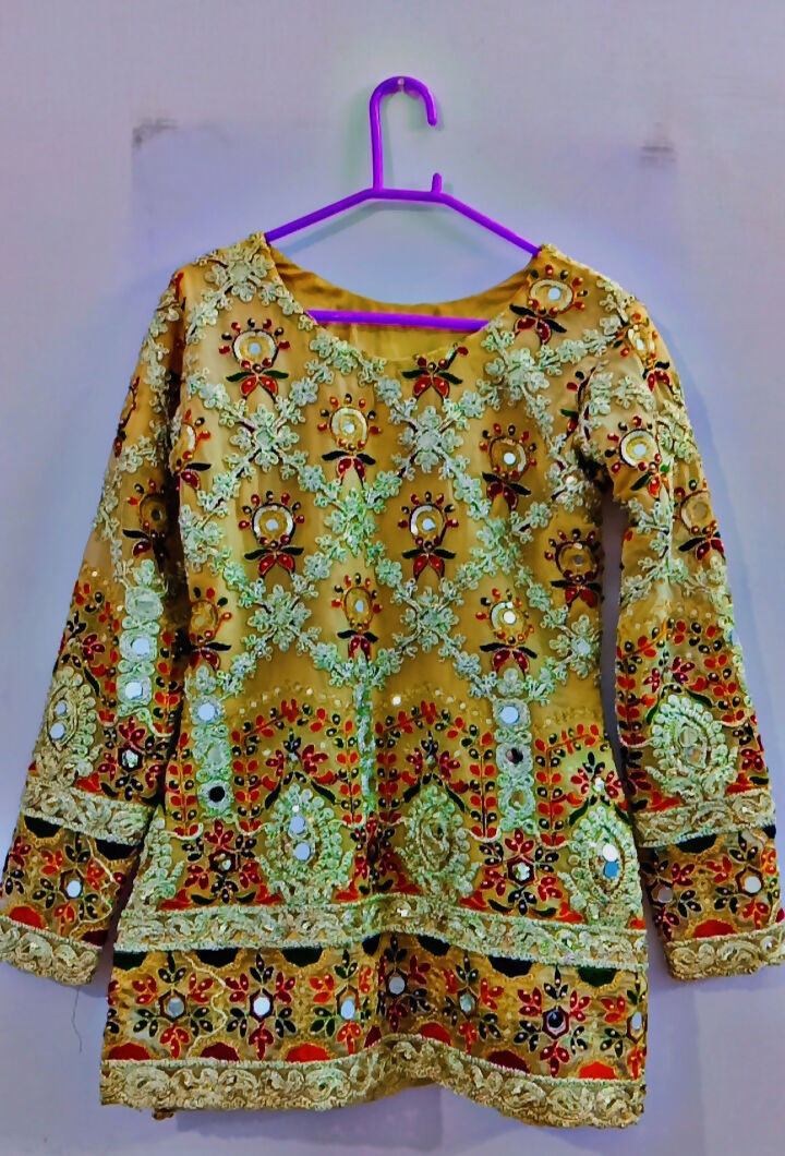 Full Embroidered Shirt | Women Locally Made Foramls | Small | Worn Once