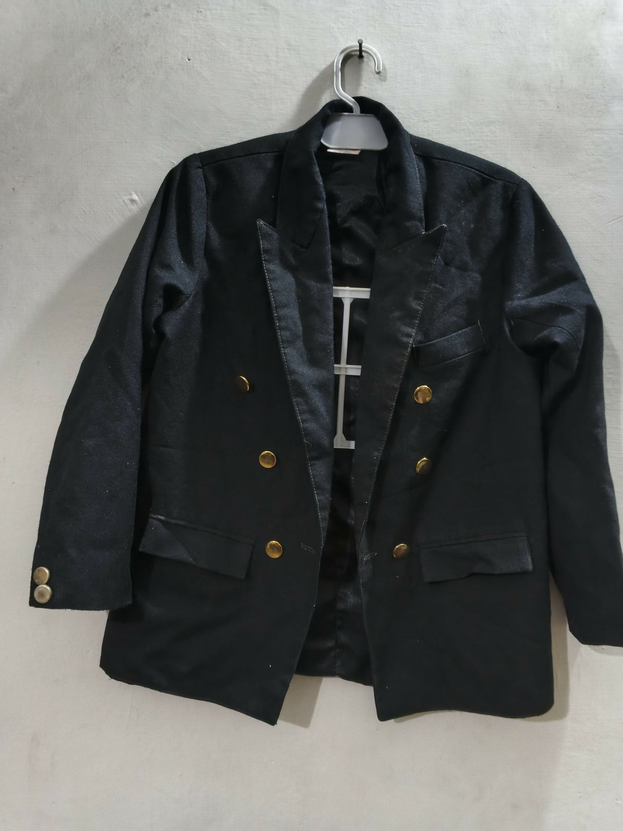 Black Coat | Boys Tops & Shirts | Size:22 | Preloved