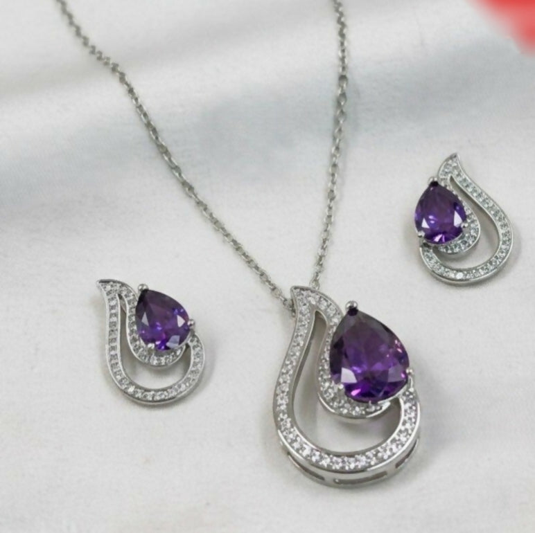 Imported Tear Drop set-00721 | Women Jewelry | Necklaces & Pendants | Brand New