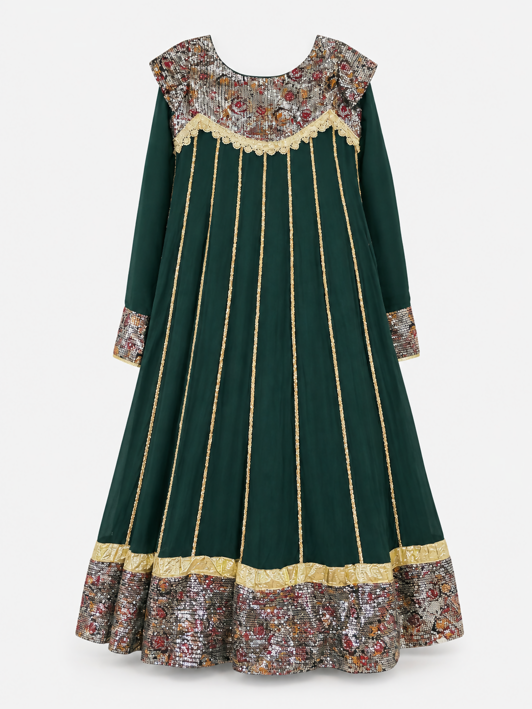 Chiffon Agrakha Frock | Women Frocks & Maxis | Medium | Worn Once