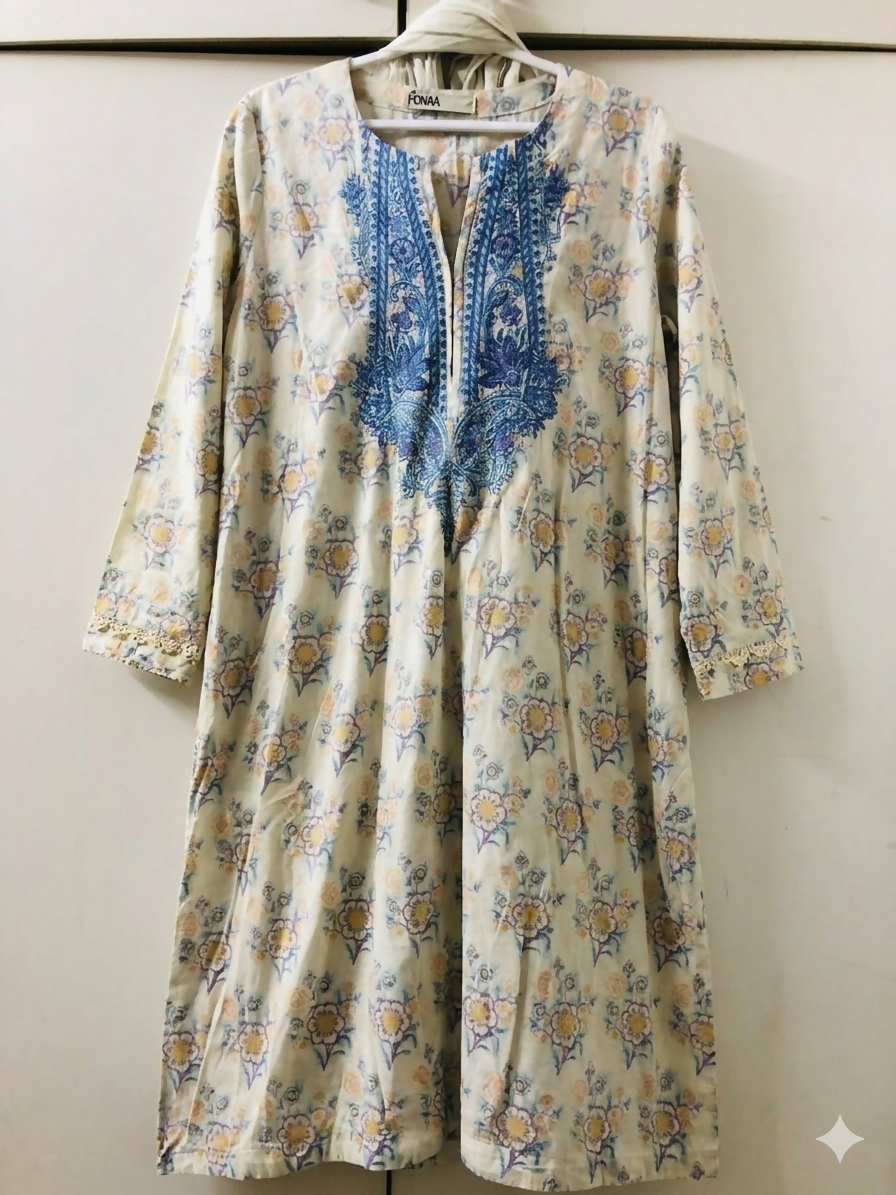 Khaadi | Women Branded Kurta | Small | Worn Once