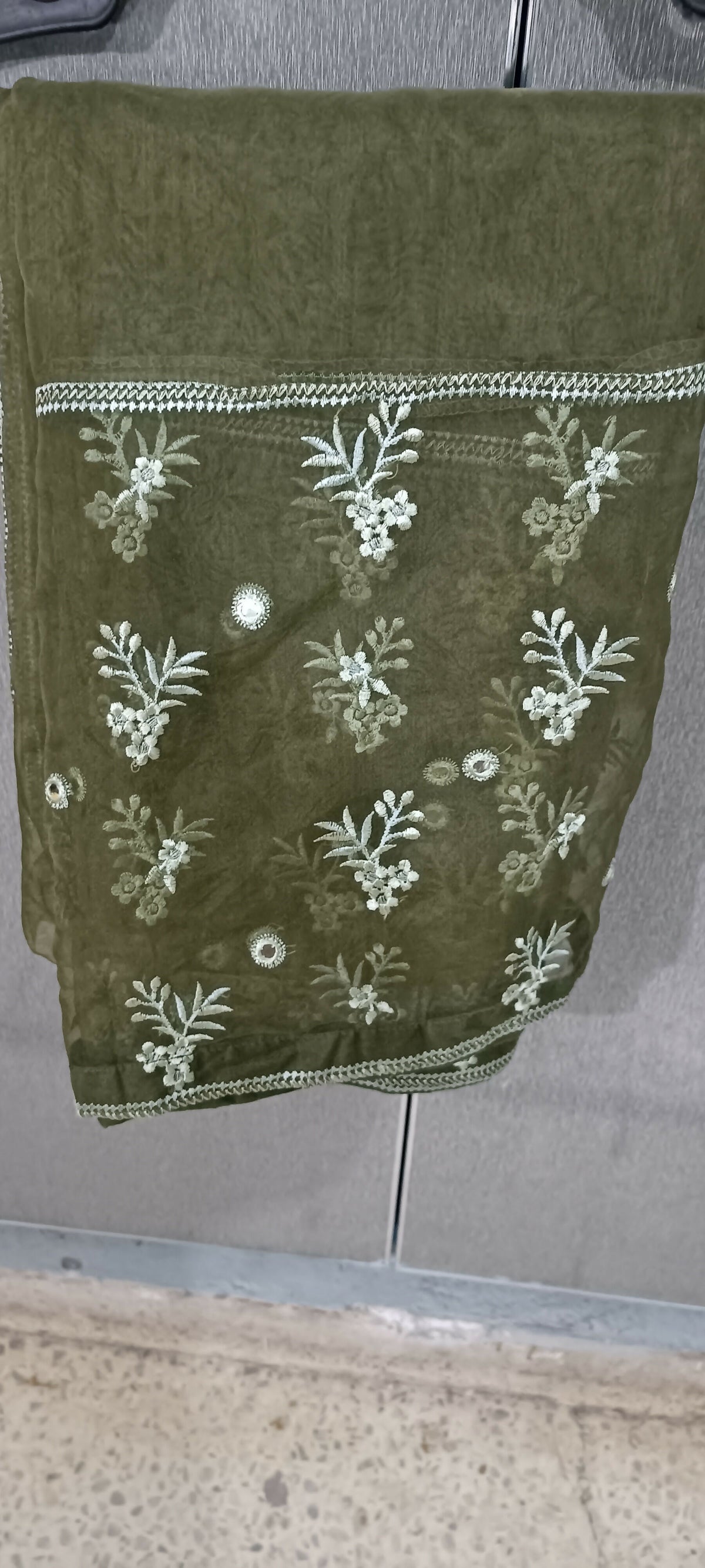 Sapphire | Women Accessories | Duppata | Green | Brand New