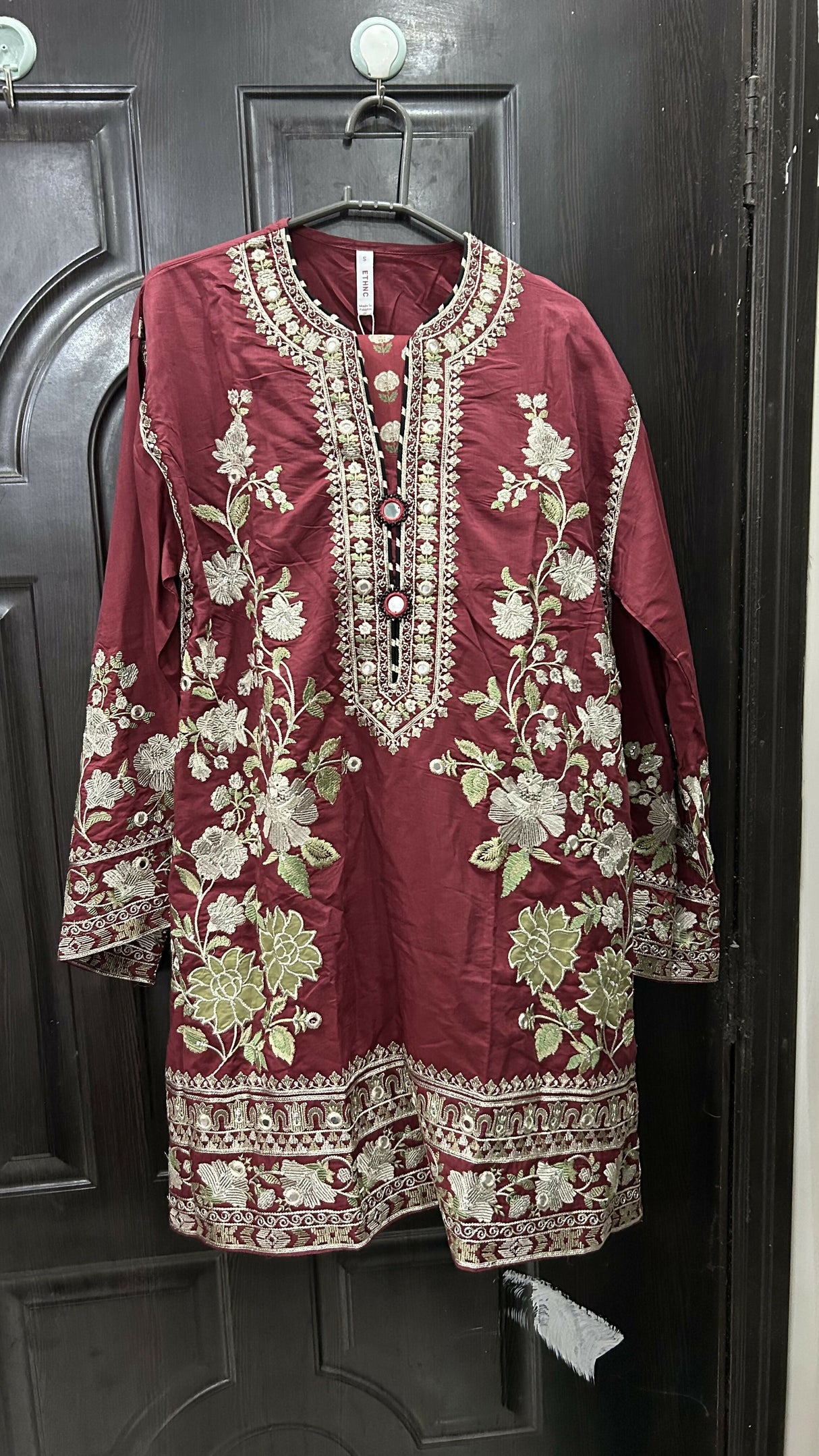 Ethnc | Women Branded Kurta | Small | Red Kurta | Brand New