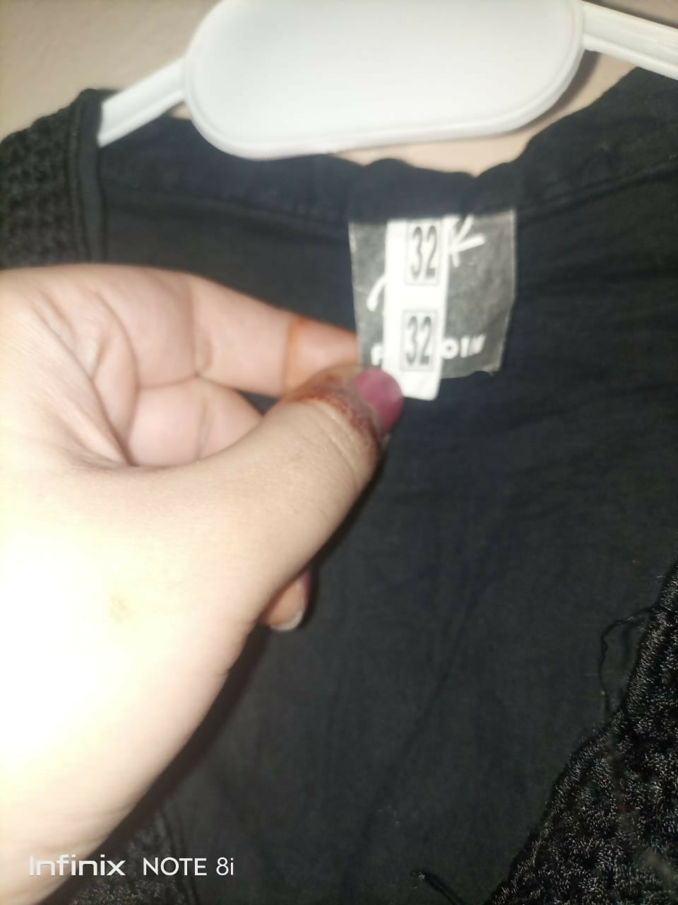 Embroidered Black Kurta for Girls | Girls Shalwar Kameez | Size : 7 to 10 years | Worn Once