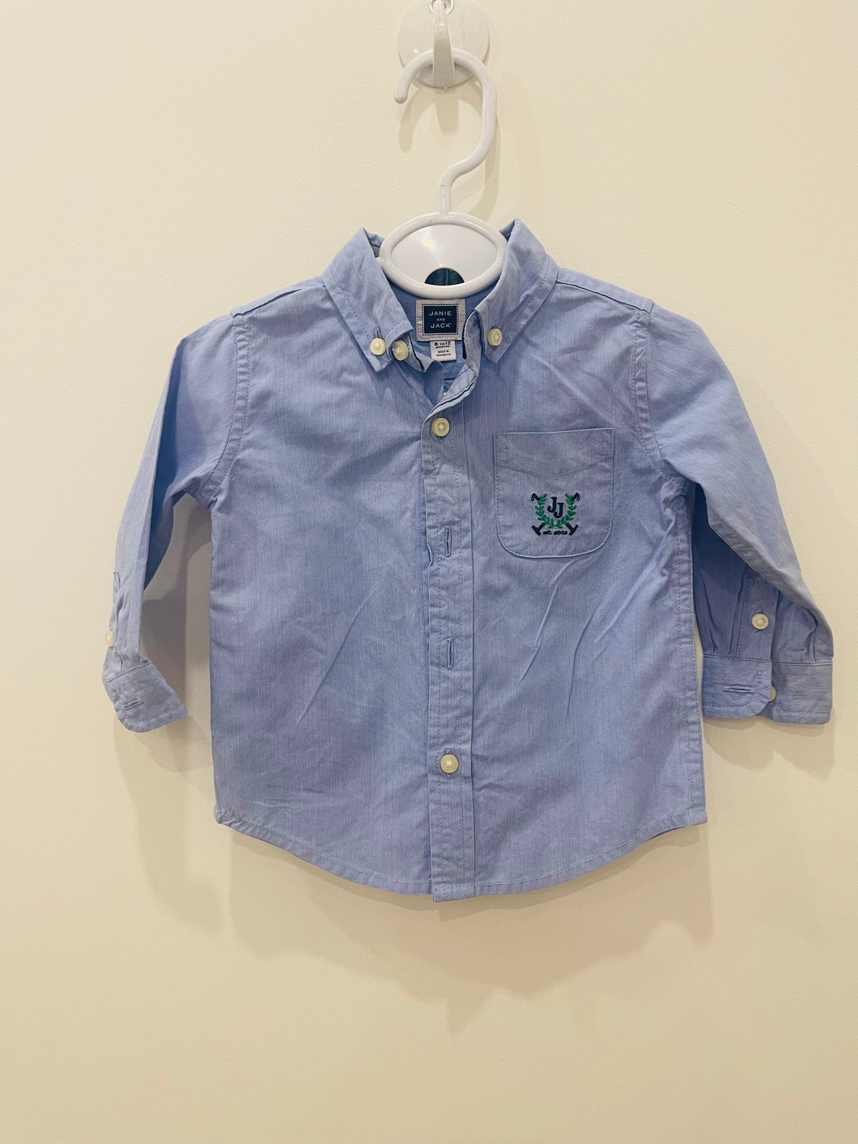 جینی اور جیک | بیبی بوائے | بلیو فارمل شرٹ | پریلوڈ